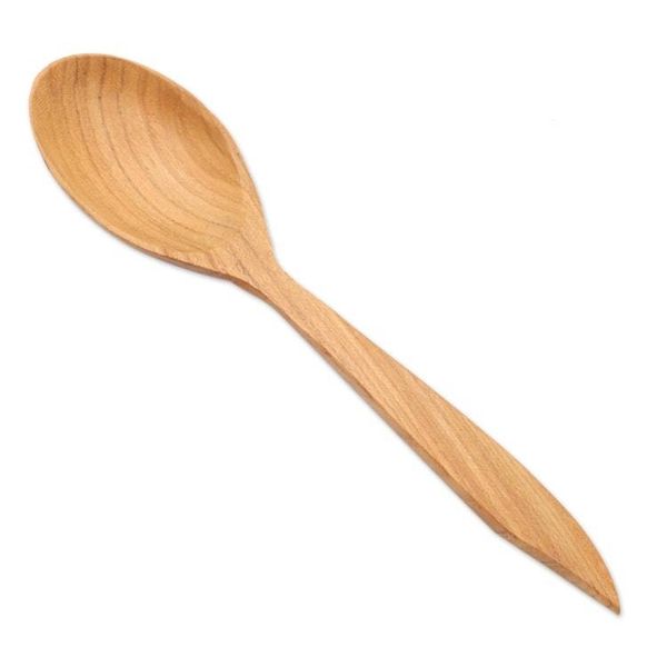 Alternate image for Teak Wood Spoons with Pointed Ends from Bali Set of 6 Fine Dinner