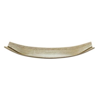 Alternate image for Handmade Leather Centerpiece Canoe