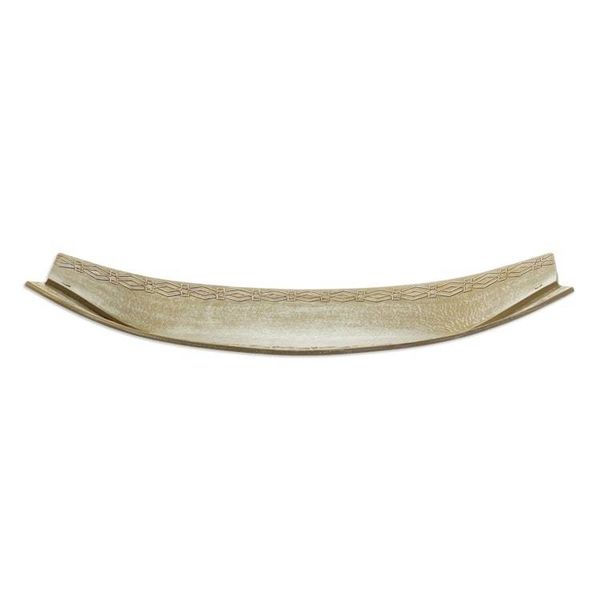 Alternate image for Handmade Leather Centerpiece Canoe