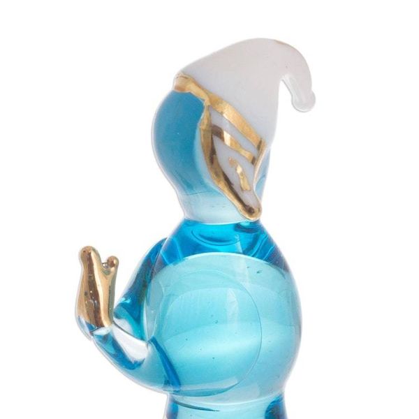 Alternate image for Blue Gilded Glass Nativity Scene from Peru 12 Piece Andean Festivity in Blue