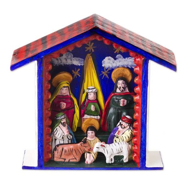 Alternate image for Nativity scene Blessed Are Those Who Come