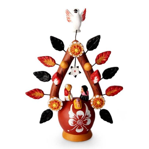 Alternate image for Ceramic nativity scene Holy Birth II
