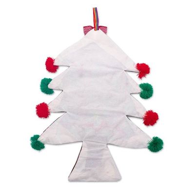 Alternate image for Andean Christmas Tree Wall Hanging Nativity Tree