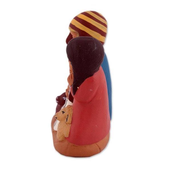 Alternate image for Hand-Painted Cultural Ceramic Nativity Scene from the Andes Andean Home