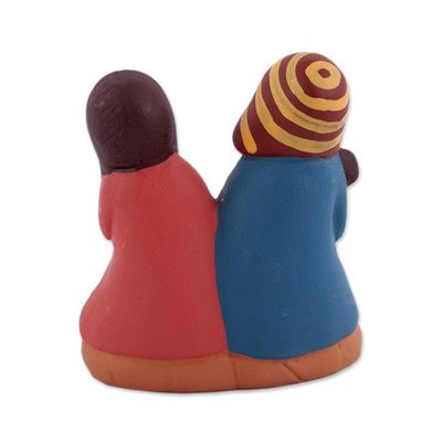 Alternate image for Hand-Painted Cultural Ceramic Nativity Scene from the Andes Andean Home