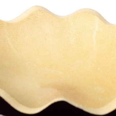 Alternate image for Hand-Painted and Carved Dried Gourd Catchall from Peru Sweet Spring Scent