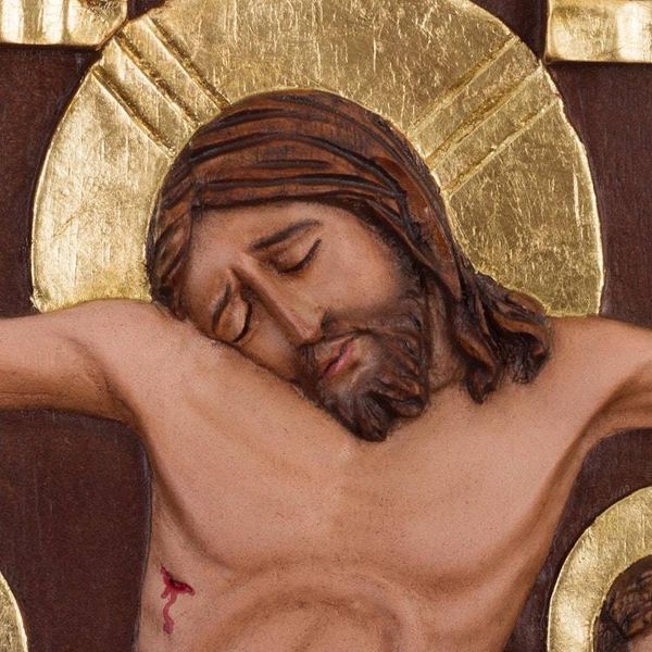 Alternate image for Cedar cross Jesus Mary and John I