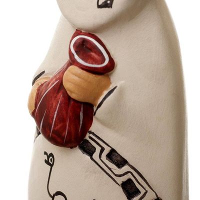 Alternate image for Christmas Ceramic Nativity Scene from Peru Born to the Amazons