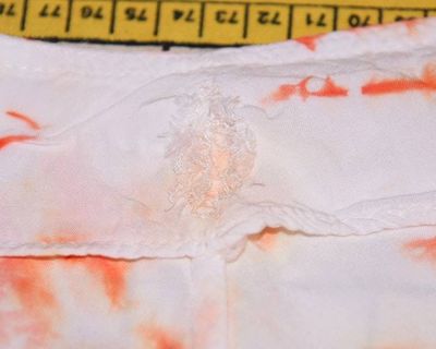 Alternate image for Short Rayon Wrap Skirt - Orange