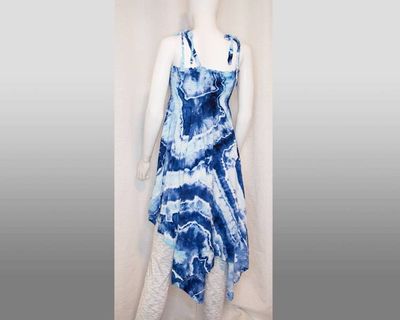 Alternate image for L - Womens Festival Skirt/Dress - Blue Geode