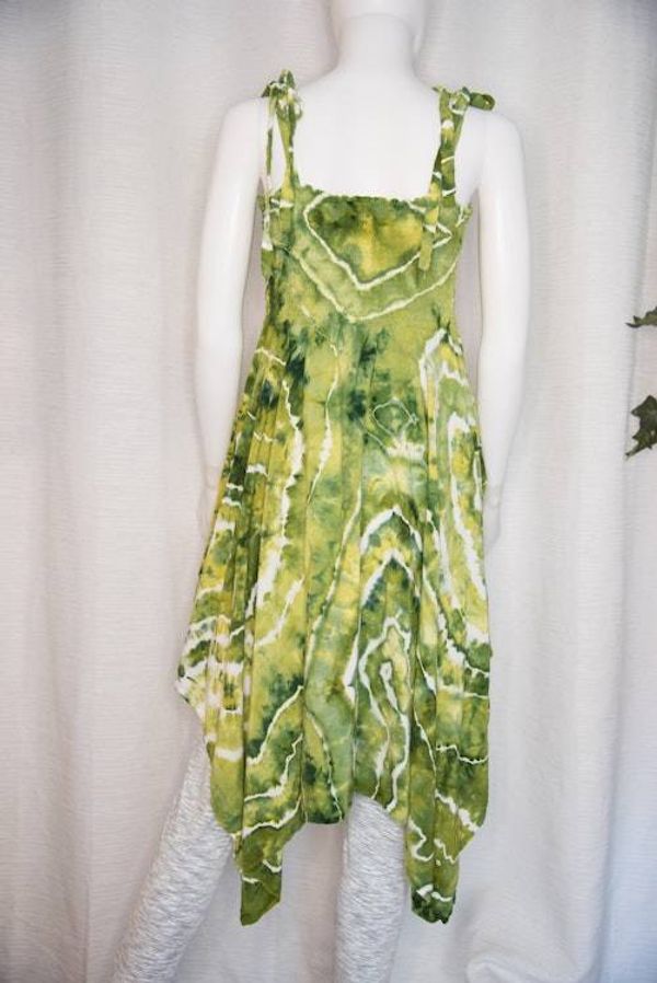 Alternate image for XL - Womens Festival Skirt/Dress - Green Geode