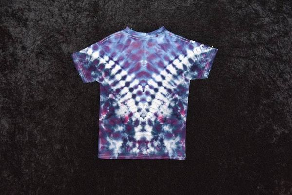 Alternate image for Youth (Size XS) T-shirt - Purple and Blue V