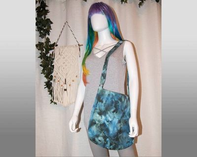 Alternate image for Shoulder Bag - Blue, Green