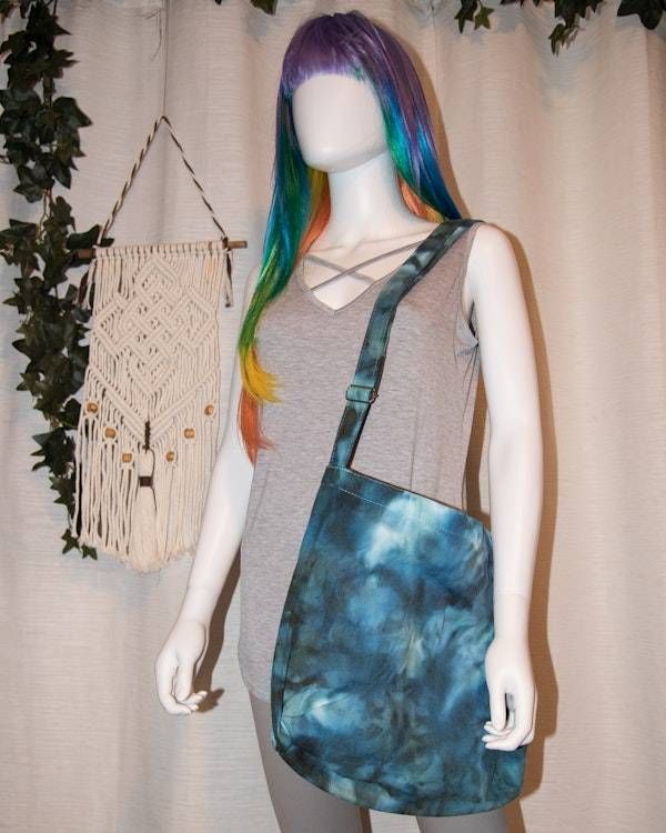 Alternate image for Shoulder Bag - Blue, Green