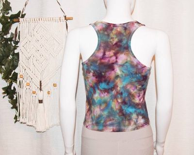 Alternate image for Womens Cropped Tank Top - Large - Multi color