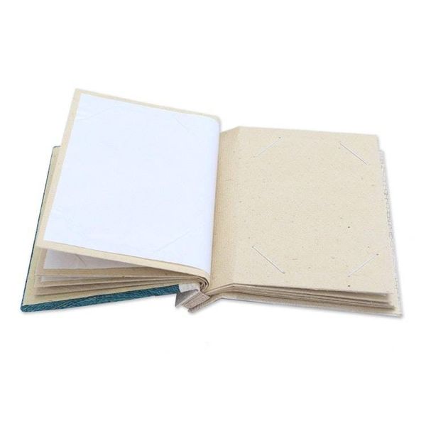 Alternate image for Natural Fiber Dolphin Journal in Blue Pisces Sign in Blue