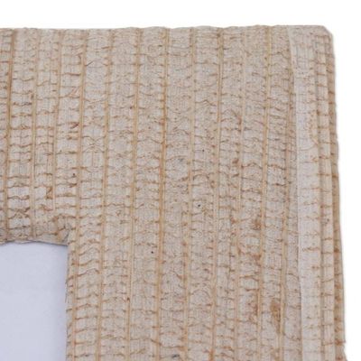 Alternate image for 4x6 and 3x5 Natural Fiber Rustic Photo Frames in Beige Rustic Memories in Beige