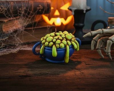 Alternate image for Bubbling Witchs Cauldron Pendant