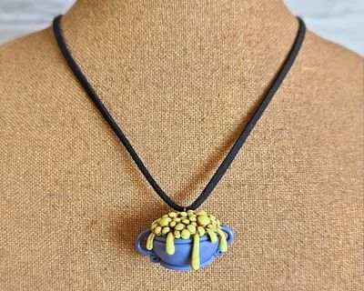 Alternate image for Bubbling Witchs Cauldron Pendant