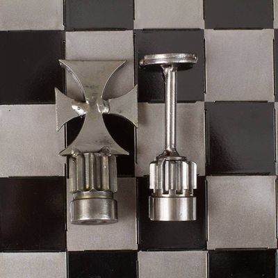 Alternate image for Unique Recycled Auto Part Chess Set Recycling Challenge