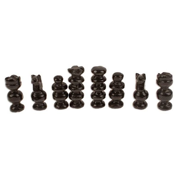 Alternate image for Onyx and Marble Chess Set in Black and Ivory 5 in. Black and Ivory Challenge
