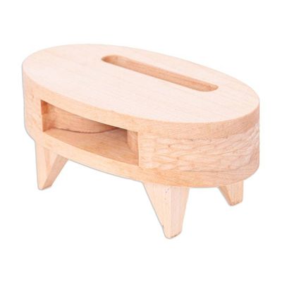 Alternate image for Maple Wood Phone Speaker Hand-Carved in Thailand Music to Your Ears