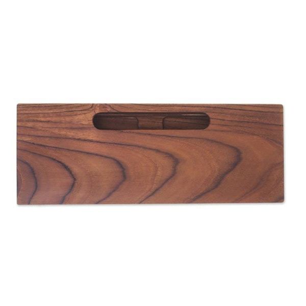 Alternate image for Handcrafted Teak Wood Phone Speaker from Thailand Teak Symphony