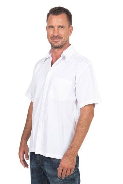 Alternate image for Mens White Embroidered Cotton Shirt White Barong