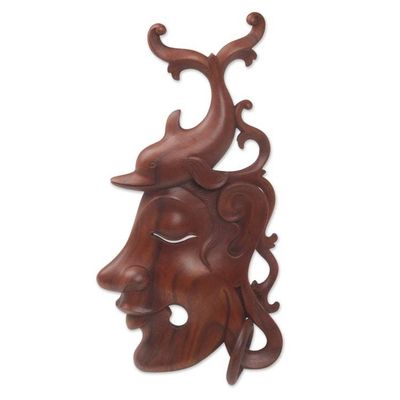Alternate image for Woman and Dolphin Hand Carved Wood Wall Accent Mermaid Wonder