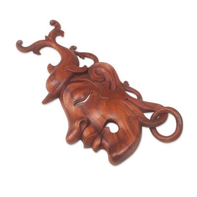Alternate image for Woman and Dolphin Hand Carved Wood Wall Accent Mermaid Wonder
