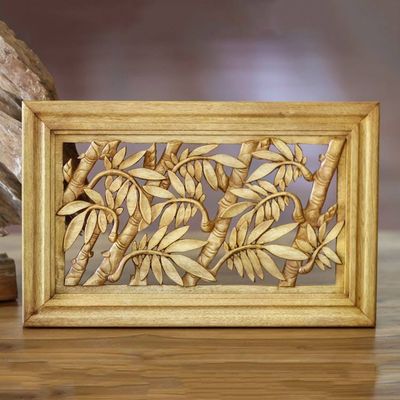 Primary image for Wood relief panel Bamboo Thicket
