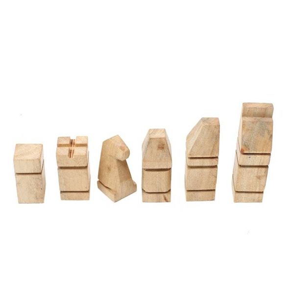 Alternate image for Handcrafted Wood Chess Set from Bali Basuki