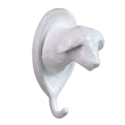 Alternate image for Dog Motif Papier Mache Wall Hook Dalma