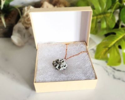 Alternate image for Natural Holey Stone Copper Necklace