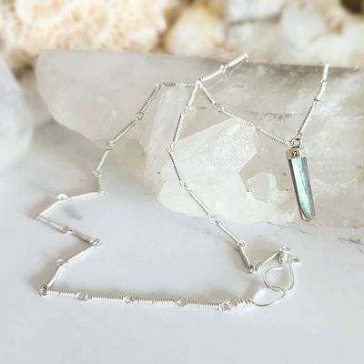 Alternate image for Mother of Pearl Sterling Silver Necklace