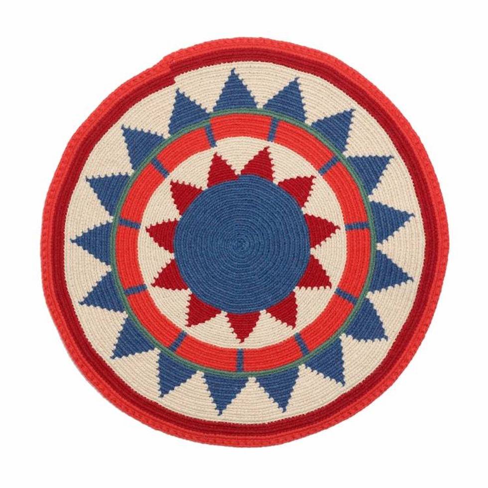 Wayúu Placemat– Sol Azul