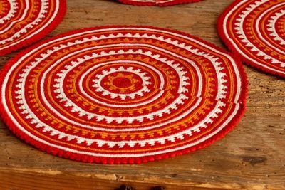 Alternate image for Wayúu Placemat– Sol Rojo