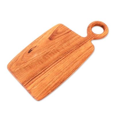 Alternate image for Hand-Carved Wood Board for Cooking and Serving Snacks Cooking and Snacking