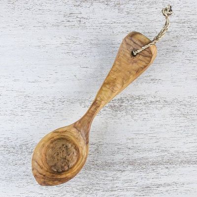 Alternate image for Handcrafted Teak Wood Serving Spoon from Thailand Splendid Meal