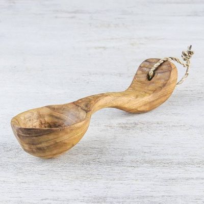 Alternate image for Handcrafted Teak Wood Serving Spoon from Thailand Splendid Meal
