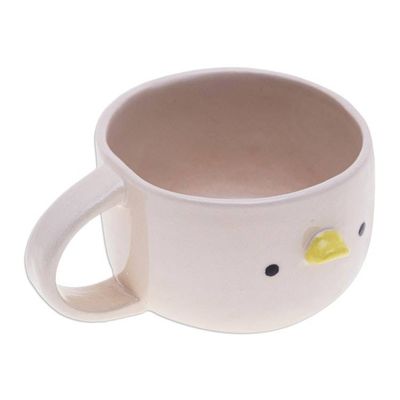 Alternate image for Handcrafted 6 oz Ceramic Duck Cup with Glossy Finish Duck Elixir