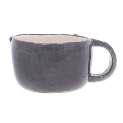 Alternate image for Thai Ceramic 6 oz Husky Dog Cup with a Glossy Finish Husky Elixir