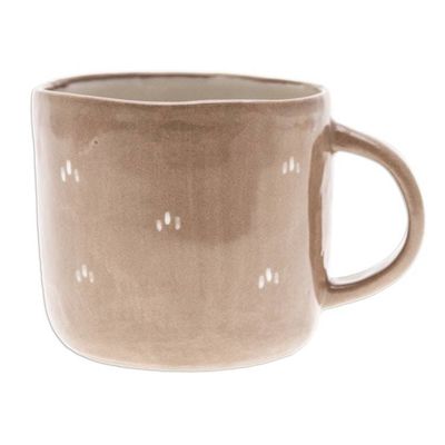 Alternate image for Thai Handcrafted 9 oz Glossy-Finished Ceramic Porcupine Mug Porcupine Morning