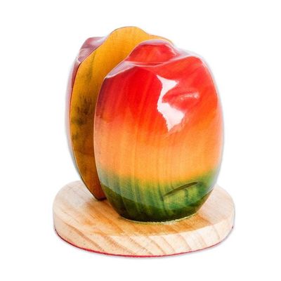 Alternate image for Handmade Jocote Fruit-Shaped Napkin Holder Juicy Jocote