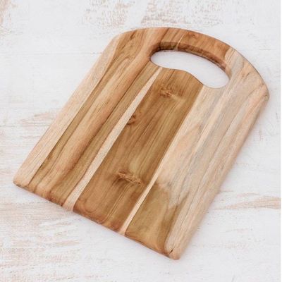 Alternate image for Handmade Wood Cutting Board Chefs Delight