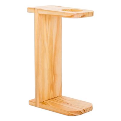 Alternate image for Handcrafted Pinewood Single-Serve Drip Coffee Stand Delightful Scents