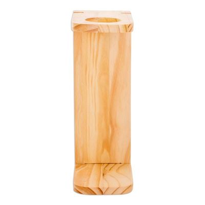 Alternate image for Handcrafted Pinewood Single-Serve Drip Coffee Stand Delightful Scents