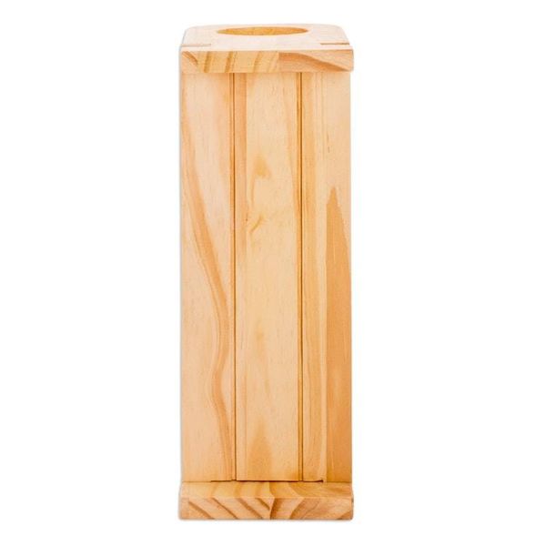 Alternate image for Handcrafted Pinewood Single-Serve Drip Coffee Stand Delightful Scents
