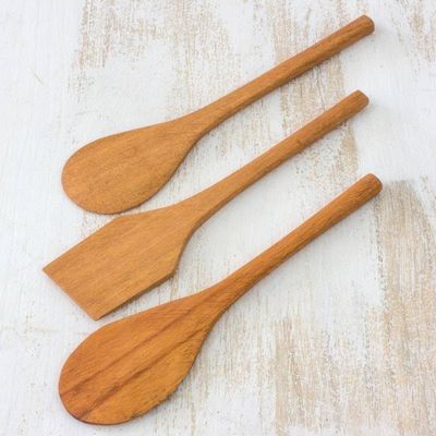 Alternate image for Cedar spatulas Forest Kitchen