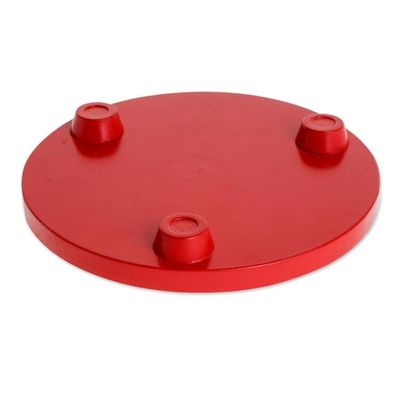 Alternate image for Decoupage Wood Trivet in Red from Costa Rica Traditional Colors in Red